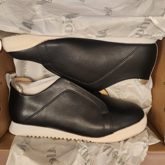 Alegria "Reah" Black Leather Sneakers. NIB. Size EU 38/US 8 - Picture 10 of 11